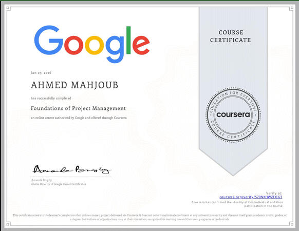 Foundations of project management